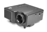 1080P Multimedia Gaming Mini Projector - Full Hd Portable Video Cinema Home Theater Projector W/ Built-In Stereo Speaker, Hdmi, Usb, Adjustable Picture Projection For Tv, Pc, Computer - Prjg45_0