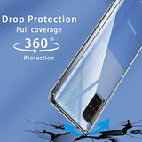 Phone Case For Samsung A71 5G Series,Military-Grade Drop Protection, Scratch Resistant & Anti Slip Crystal Clear Soft Tpu Slim Fit Case(Not Fit With A71 4G Sm-A715F/Ds)(Clear)