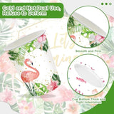120pcs Flamingo Luau Party Tableware Set Plates Cups Napkins for 20 Guests