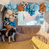 163Pcs Chrome Balloon Arch Kit - Disco Party Decor with Metallic & Disco Balloons
