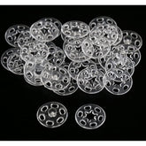 18Mm (23/32 Inch) Transparent Sewing Plastic Snap Buttons For Sewing G
