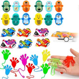 124pcs Kids Party Favors Bulk Set with Toys, Fidgets, and Pinata Fillers