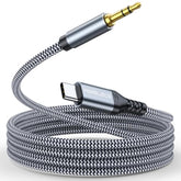 Aux To Usb C, 3.3Ft Aux Cord To Usb C Compatible With Iphone 15/16, Galaxy S24/S23, Ipad Pro, Pixel - Type C To 3.5Mm Cord For Car, Headphones, Speakers