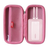 Hermitshell Hard Travel Case for Anker Zolo Power Bank, 10,000mAh /20,000mAh 30W Portable Charger (Pink)