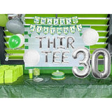 Thirtee Golf Birthday Balloons Golf 30Th Birthday Decoration Sport Themed Party Supplies Men Boys Party Balloons Decoration