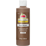 Apple Barrel Gloss Acrylic Paint in Assorted Colors (8 oz), Gloss Real Brown