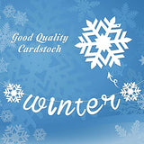 3 Pack Winter Wonderland Snowflake Banner Garland,White