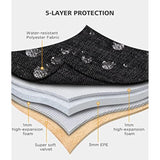 9.7-10 Inch Tablet Sleeve Water Resistant Laptop Bag For 9.7" 10.5" 11" Ipad Pro/Apple 10.2" Ipad/10 Surface Go/Huawei Mediapad M5 Pro/10.5" Samsung Galaxy Tab A S6/Lenovo Smart/Acer -Brown