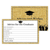 Advice For The Graduate, Graduation Wishes And Advice Cards, Graduation Celebration, Grad Party Games Activities Decorations, High School, College, University And More, 25 Cards (Bb001-Jyk 012Biy)