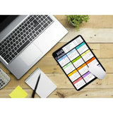 2026 Color Calendar And Holiday Vertical Edition Calendar Mouse Pad, Non-Slip Rubber Base Quality Creative Gaming Rectangle Personalized Desk Mouse Pad 9.5 Inch X 7.9 Inch