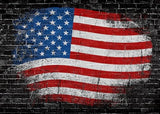 7x5ft Patriotic Backdrop 4th of July Independence Day Balloons Veterans Background Festival American Flags Freedom Memorial National Presidents Day Party Decor Supplies Photobooth Props 272