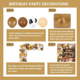 Wild West Cowboy Party Set Balloon Arch Garland Western Backdrop Balloons