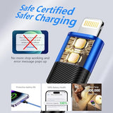 9FT USB A to Lightning Cable Compatible with iPhone 14/14 Pro/14 Pro Max/13/12/11/XR/XS/X/8 Plus/7/6/6s,9 Foot 3.1A Long iPhone Charger Cord Fast