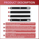 Runjrx Keyboard Spacebar Foam, Silencer Pad For 7U Mechanical Keyboard Space B