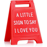Mini Sign Valentine'S Decoration Anniversary Present - Romantic I Love You Sign - Fun Boyfriend - Cute Birthday, Christmas, Wedding Gift For Girlfriend, Wife, Fiancee