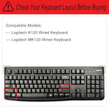 Mk120 K120 Logitech Keyboard Cover Silicone, Keyboard Cover For Logitech Mk120