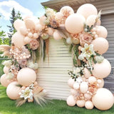 Double Stuffed Blush Balloons Different Sizes 18In 12In 5In Nude Balloon Garland Kit Pastel Cream Peach Latex Balloon Arch For Birthday Wedding Baby Bridal Shower Gender Reveal Bachelorette Supply