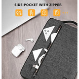 Laptop Sleeve 17 Inch Water-Resistant Computer Case Hand Bag For 17.3" Lenovo Legion 5/5I/Dell G7 17/Ideapad L340/ Hp Gaming Pavilion 17/Envy Laptop 17/Acer Chromebook 317/Asus,Black