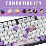 Keycaps,Pbt Keycap Cherry Profile, 104 Key Set For Mechanical Keyboards, Engli