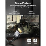 Displayport Cable 1.4 15Ft | 8K Dp Cable High Speed Display Port Cord | 8K@60H