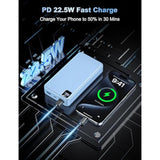 Portable Charger Power Bank 56800Mah Battery Pack-22.5W Fast Charging With Usb C & Led Display, 3 Outputs High Capacity Portable Power Bank For Iphone 16/15/14/13 Series, Samsung, Ipad Etc