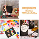 50Pcs Gift Bags 8X4.25X10.5 Inches Kraft Paper Gift Bags With Handles Bulk For Shopping, Wedding, Party Favor, Merchandise, Retail, Black Paper Sacks