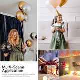 500 Yards Lavender Curling Ribbon For Gift Wrapping, 1/5 Inch Wide Balloon Ribbon String For Florist Flower, Crafts, Wreaths, Christmas, Birthday Party, Wedding