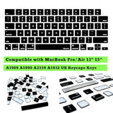 A2681 Us Keycaps Keys For Macbook Air 13.6" M2 A2681 Replacement Us Keyboard K