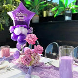 60Pcs Metallic Purple Balloons 12In Lavender Lilac Dark Purple Confetti for Party Decorations