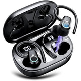 Wireless Earbuds, 2023 Bluetooth Headphones 5.3 Sport, 50H Ear Buds With Earho