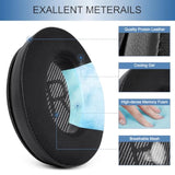 Ear Pads Cushions Replacement For Bose Qc35 Ii Qc35, Earpads For Bose Quietcomfort 35Ii 35 Headphones With Protein Leather Noise Isolation Memory Foam (Cooling Gel Black)