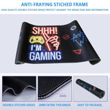 Mouse Pad 80X30Cm Gaming Mouse Pad Extended Large Computer Keyboard Mouse Mat Desk Pad With Soft Smooth Surface And Anti-Slip Rubber Base Gaming Mats For Desk Gamer Office Home (Game-E)
