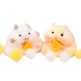 Handmade 2Pcs Hamster Taba Squeeze , Cute Hamster Stress Relieving Silicone Sensory, Slow Rebound Hamster Squeezing, Party Birthday.
