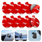 10-Pack 3M Adhesive Pads for Car Magnetic Phone Holder 1-Inch Round Strong