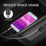 Aux Cord,20 Ft 3.5Mm Audio Cable Headphone Cable Male To Male Stereo Hi-Fi Sound Nylon Braided Aux To Aux 1/8 Cable For Car Home Stereos Speakers Tablets, Speakers