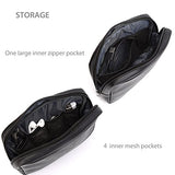 Accessories Bag Organizer Power Bank Case, Electronics Accessory Travel Gear Organize Case, Cable Management Hard Drive Bag -Black