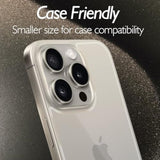 For Iphone 15 Pro Max Back Glass Protector (3-Pack), Iphone 15 Pro Max Back Screen Protector Rear Tempered Glass Hd Clarity (6.7 Inch)