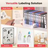 Sticker Printer, Mini Print With 1 Rolls Paper,Pod Bluetooth Portabel Sticker Maker Thermal Printer Inkless With Multiple Templates For Phone & Tablet