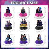 9Pcs Birthday Party Decorations Honeycomb Centerpieces, Cartoon Party Decorations Happy Birthday Table Centerpieces, Party Supplies For Kids Birthday Party Baby Shower