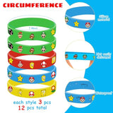 Mario Birthday Party Supplies, 86Pcs Birthday Gifts Set For Mario Theme Party