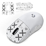 Nonslip Skin Compatible With Logitech G Pro X Superlight Wireless Gaming Mouse, Nonslip Grip Tape, Sweat-Proof Grip, Protective Cover, White