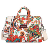 Paisley Pattern Lightweight Waterproof Laptop Shoulder Bag Sleeve Case For Macbook Pro 16 Inch And 15 Inch-15.6 Inch Laptop