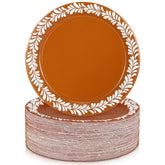 100 Pcs Platos De Barro Mexicanos Paper Plates Fiesta Party Plates 7 Inch Cielito Lindo Party Decoration Terracotta Clay Pottery Dishes For Taco Carnival Independence Day Baby Shower Supplies Wedding