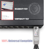 1M/3.28Ft Active Optical Cable Aoc Om3 Sfp+ To Sfp+ 10Gbps, Compatible With Sfp-10G-Aoc, 1 Meter