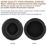 Authentic Leather Earpads Replacement For Pioneer Hdj-X5 Hdj-X7 Hdj-X10 Headphones Sheep Skin Ear Pads Eartips