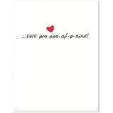 Dolly The Sheep Clone Science Valentine'S Day/Anniversary Card (4.25" X 5.5") By