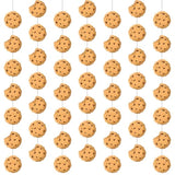 Cookie Party Decorations Chocolate Chip Cookie Garlands Banners Cutouts Ribbon Streamers For Street Theme Birthday Baby Shower Party Decorations Supplies