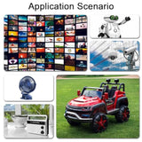 18V To 12V Step Down Converter Aadpter Compatible With Milwaukee M18 Batteries,Dc 12 Voltage Battery Power Adapter,18V Buck Converter Regulator Is For Diy Rc Car Toys,Robots,Etc ()