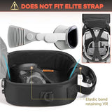 Carrying Case Compatible With Meta Quest 3S/Quest 2/ Apple Vision Pro Original Elite Strap, For Oculus Quest 3/2/Vision Pro Accessories (Black)