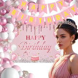 Dinosaur Birthday Party Decorations For Boys - Dinosaur Themed Party Supplies For Kids With Tablecloth, Banner, Backdrop, Cake Topper, Balloons & Stickers